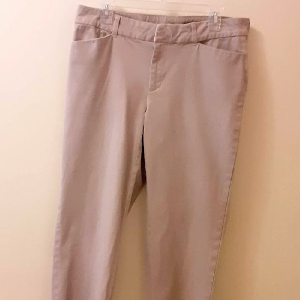 FADED GLORY TAN PANTS - SIZE 12